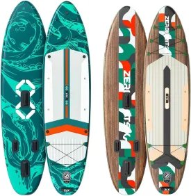2 PCS Paddle Board - 10.5 FT Inflatable Stand Up Paddle Board with Accessories & 11.5 FT Inflatable Stand Up Paddle Board Skill Levels, Adults & Youth
