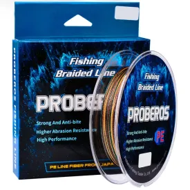 2 PCS PROBEROS 4 Edits 100M Strong Horse Fish Line, Line number: 4.0 / 40LB(Green)