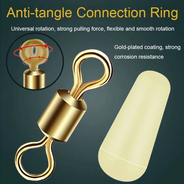 2pcs Outdoor Fishing Anti-tangle Spotted Invisible Line Set with Scale, Size: 6.3m(5.0)
