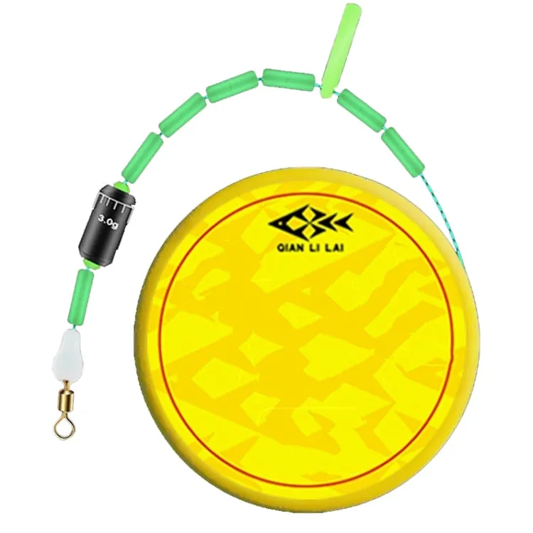 2pcs Outdoor Fishing Anti-tangle Spotted Invisible Line Set with Scale, Size: 6.3m(5.0)