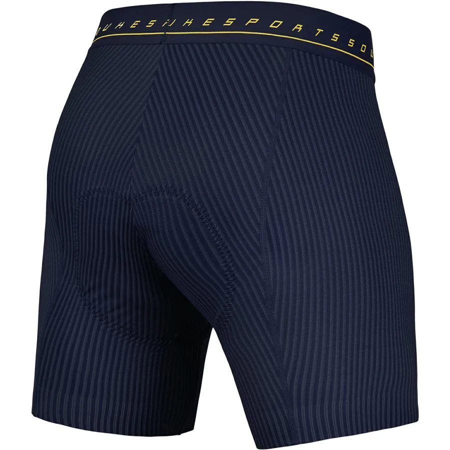 4D Padded Quick Dry Cycling Underwear for Men - PS6021-Dark Blue