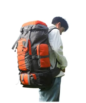 80L Waterproof Camping & Hiking Backpack – Large Travel & Tactical Outdoor Rucksack 🏕️