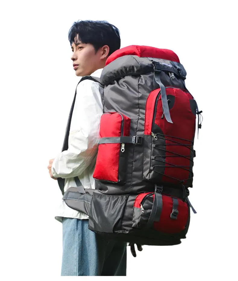 80L Waterproof Camping & Hiking Backpack – Large Travel & Tactical Outdoor Rucksack 🏕️