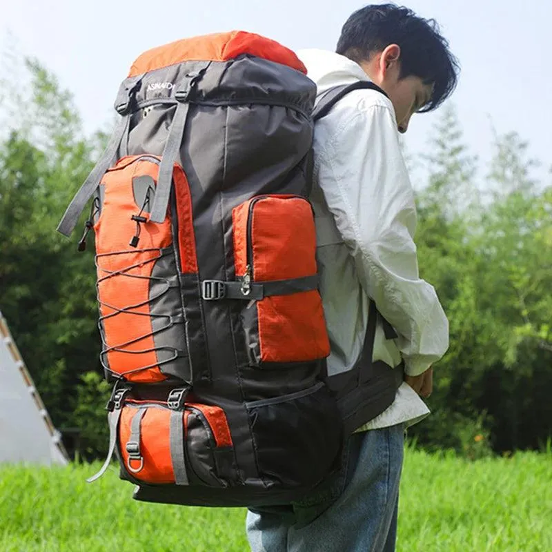 80L Waterproof Camping & Hiking Backpack – Large Travel & Tactical Outdoor Rucksack 🏕️