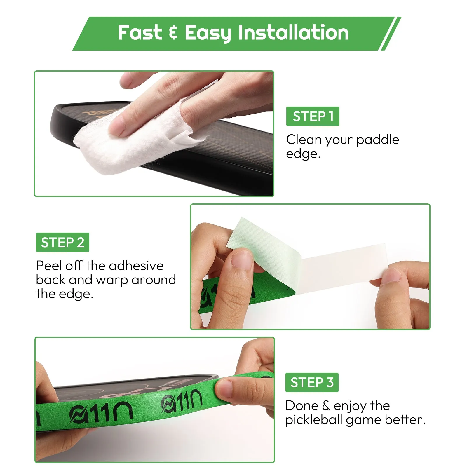 A11N Pickleball Paddle Edge Guard Tape