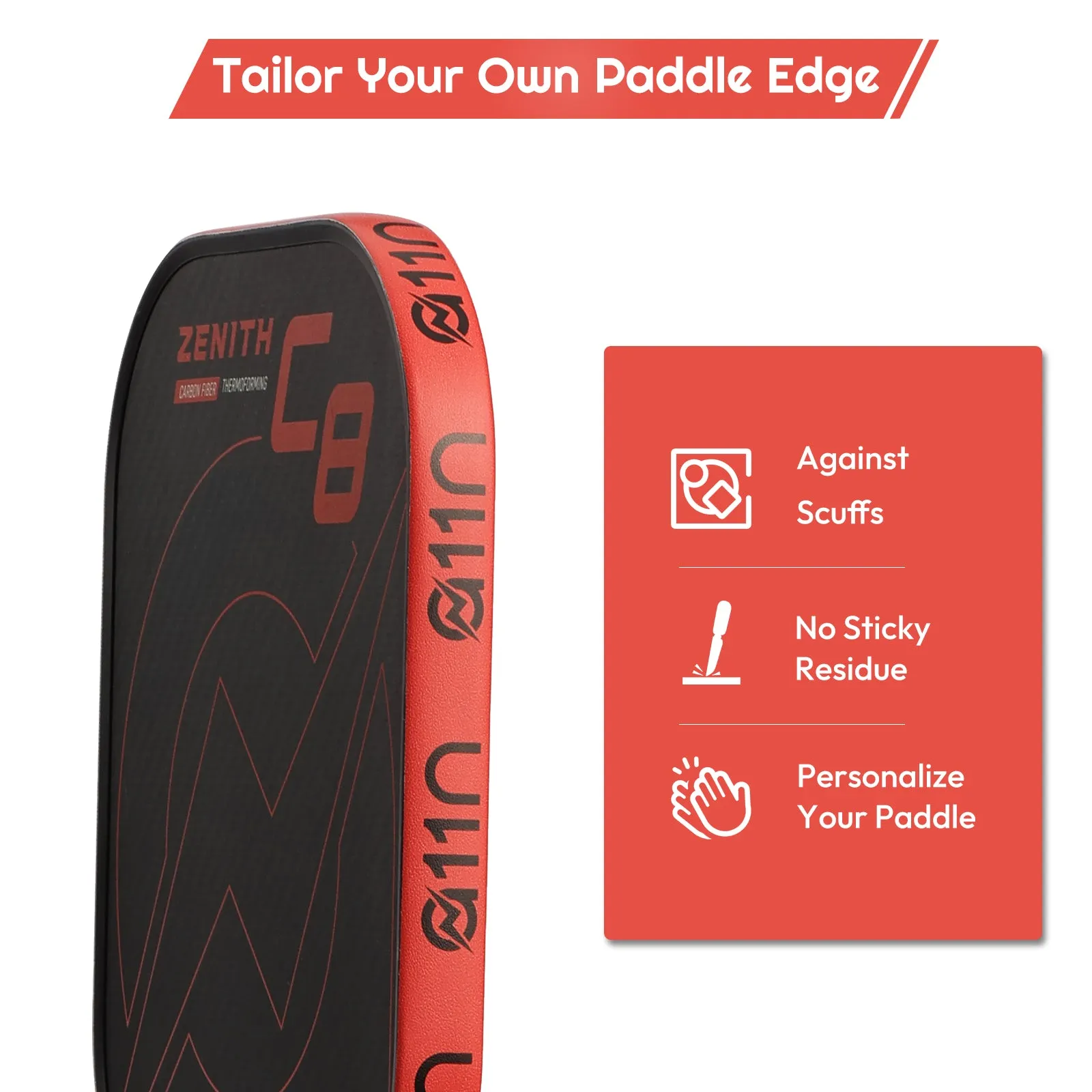 A11N Pickleball Paddle Edge Guard Tape