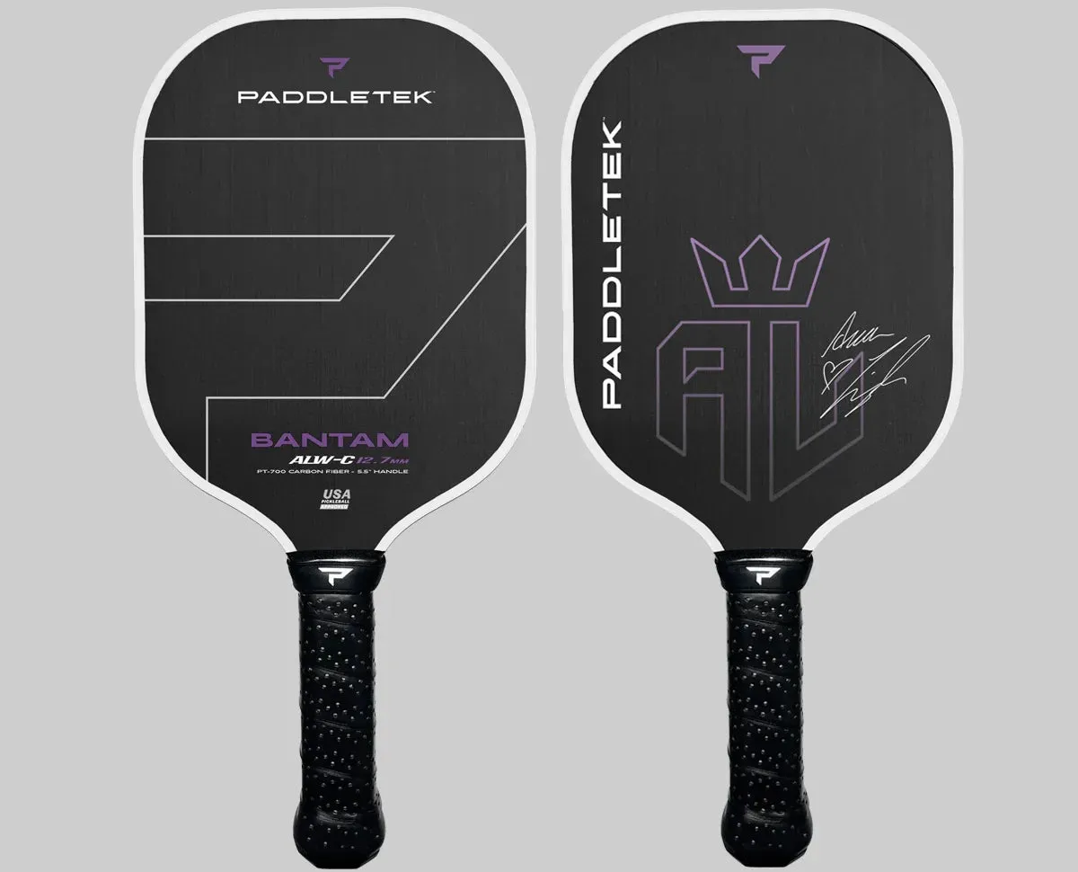 Bantam ALW-C 12.7 Pickleball Paddle Power & Spin Control Ergonomic Handle | Kinetic Racquet Sports