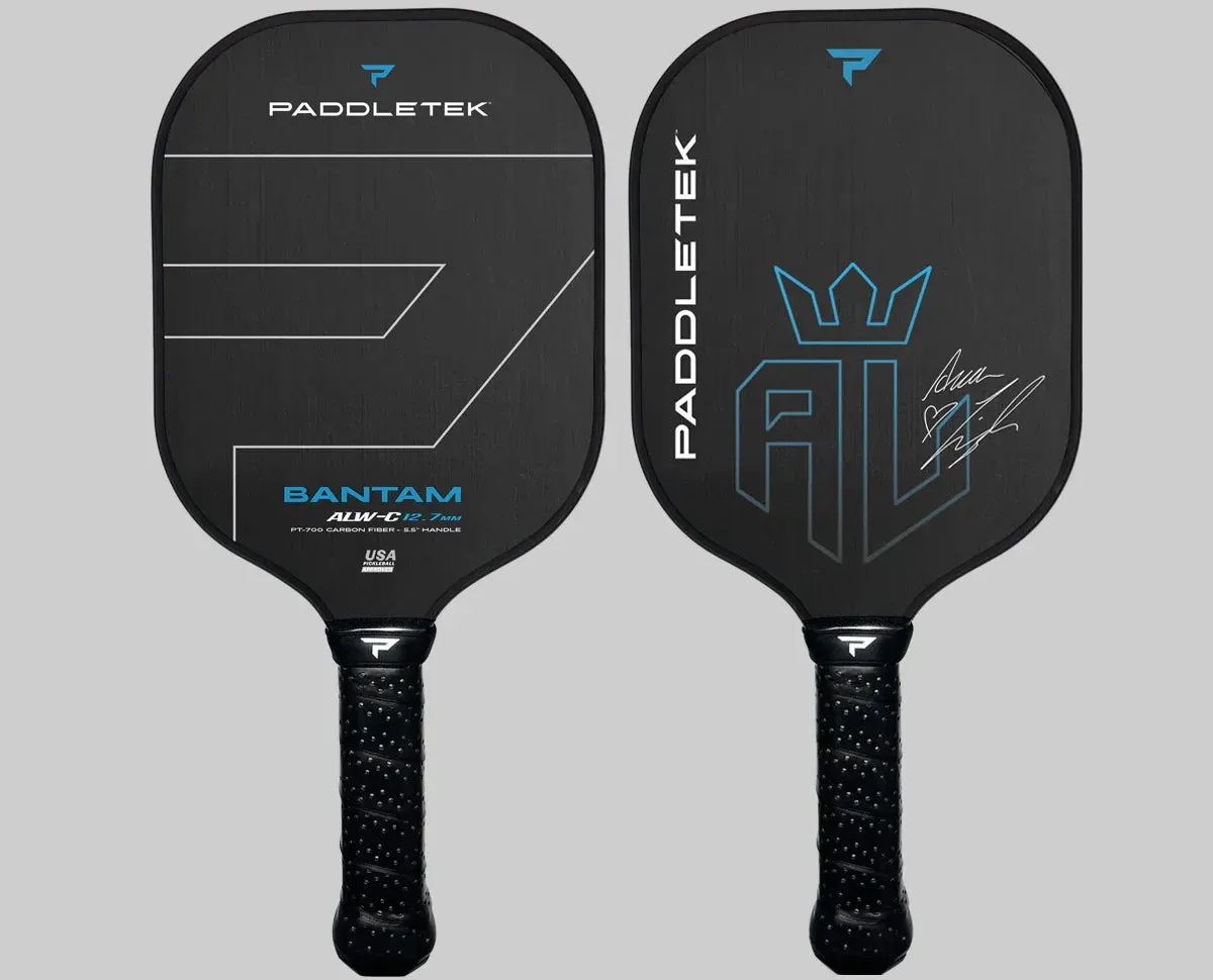 Bantam ALW-C 12.7 Pickleball Paddle Power & Spin Control Ergonomic Handle | Kinetic Racquet Sports