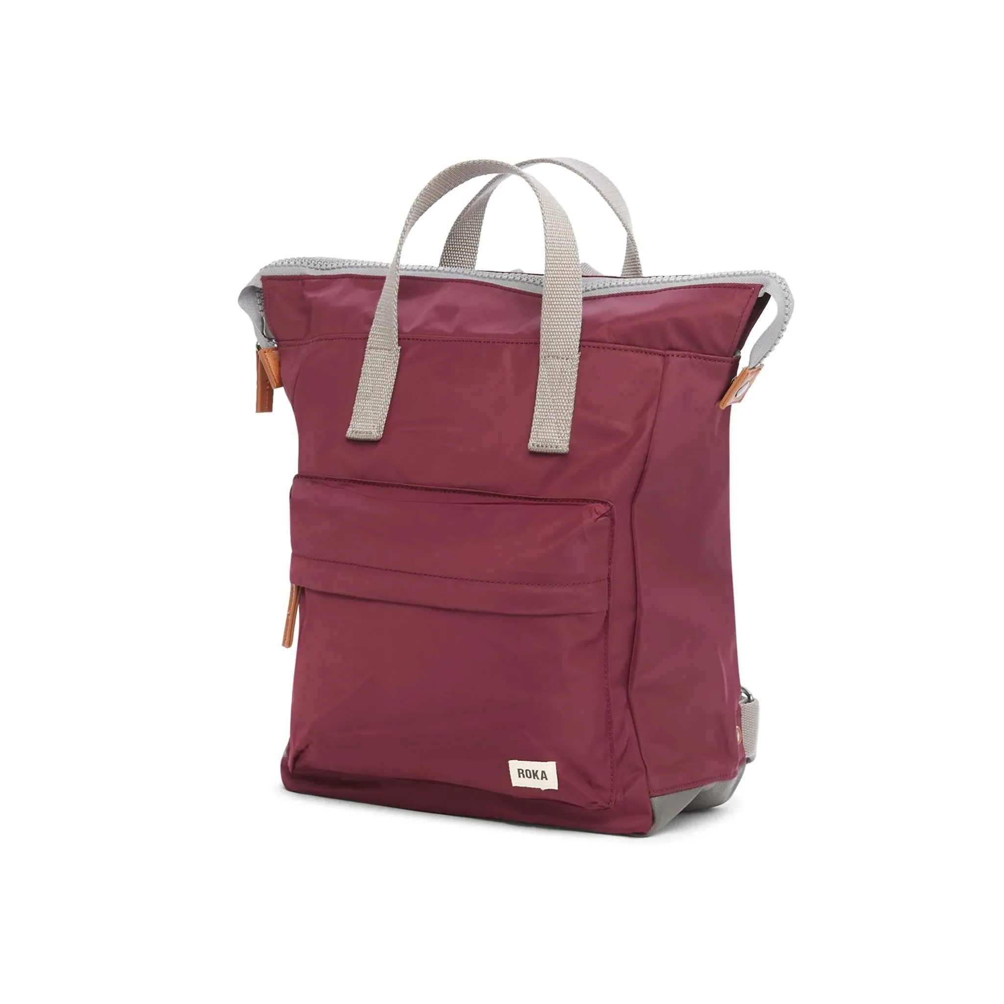 Bantry Nylon Backpack in Plum | Medium