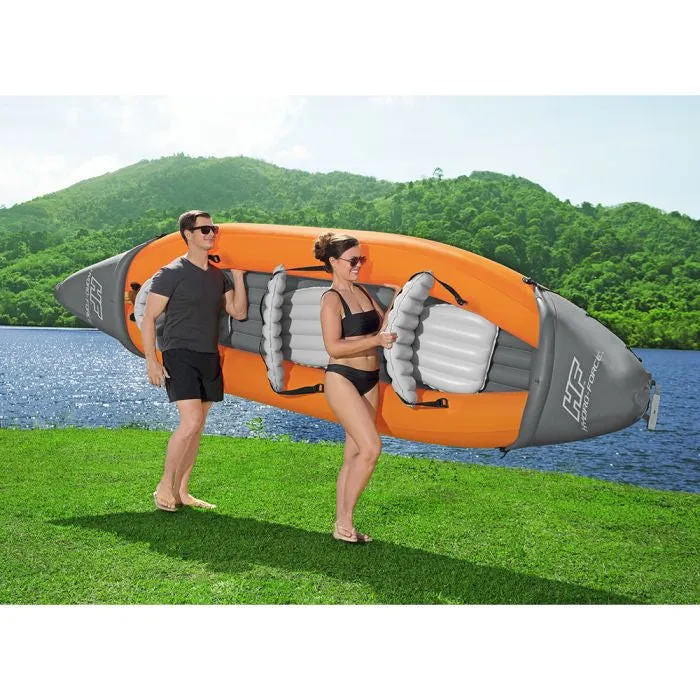 Bestway - (381cm) Hydro-Force Kayak Rapid Inflatable Canoe (65132) - Orange