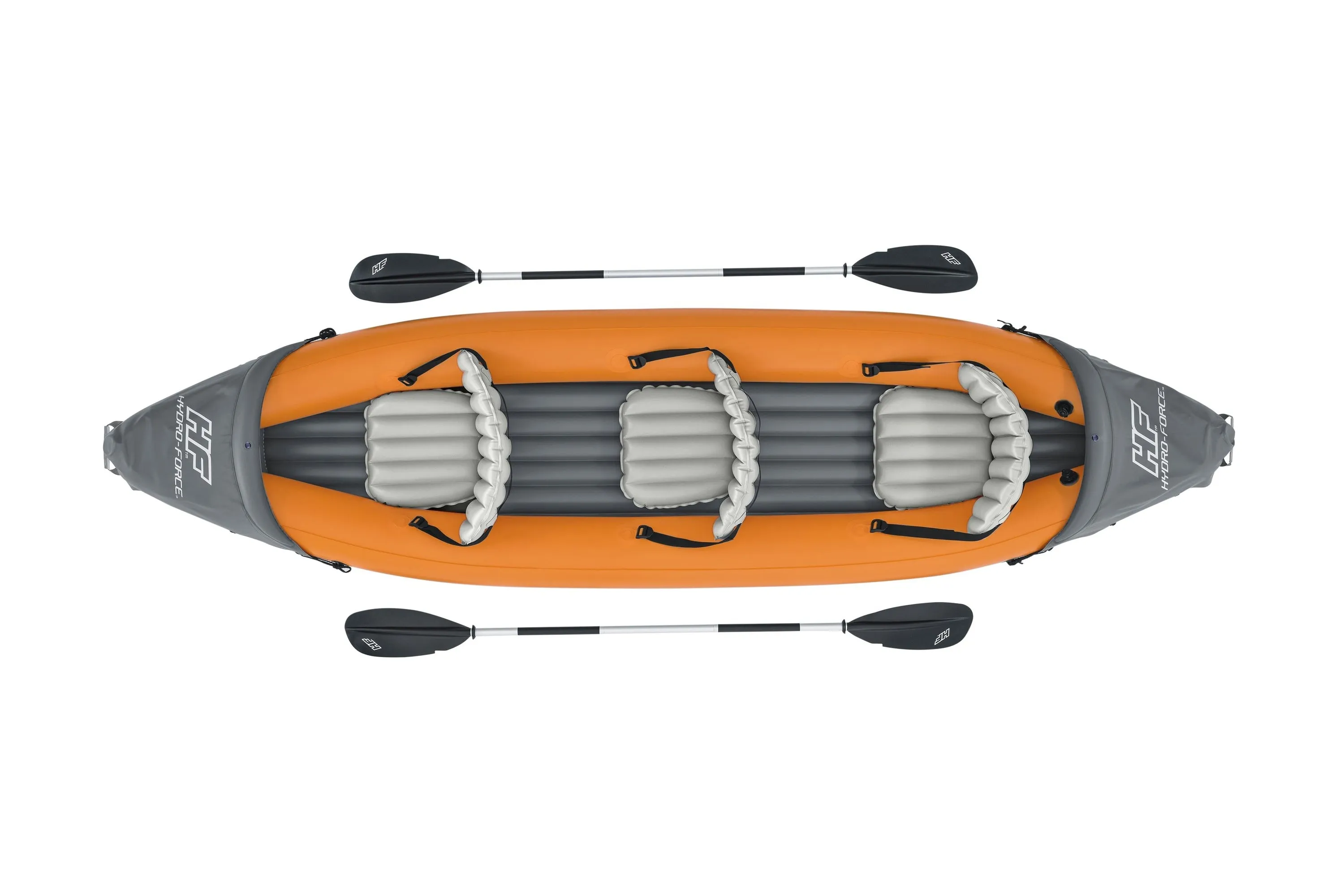 Bestway - (381cm) Hydro-Force Kayak Rapid Inflatable Canoe (65132) - Orange