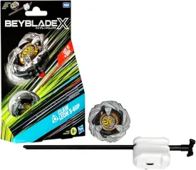 Beyblade X Claw Leon 5-60P Starter Pack Set with Balance Type Right-Spinning Top and Launcher; Battling Top Toys for 8 Year Old Boys and Girls