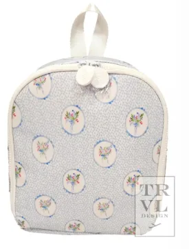 BRING IT Lunch Bag - FLORAL MEDALLION BLUE