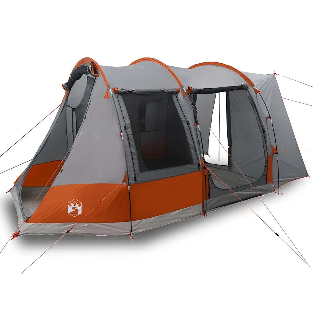 Car Tent 2-Person Grey and Orange Waterproof