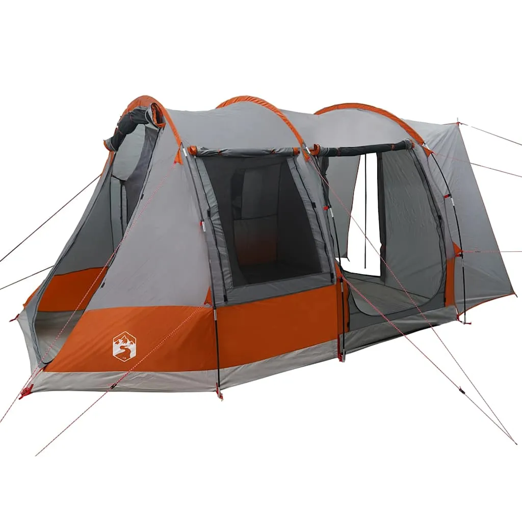 Car Tent 2-Person Grey and Orange Waterproof