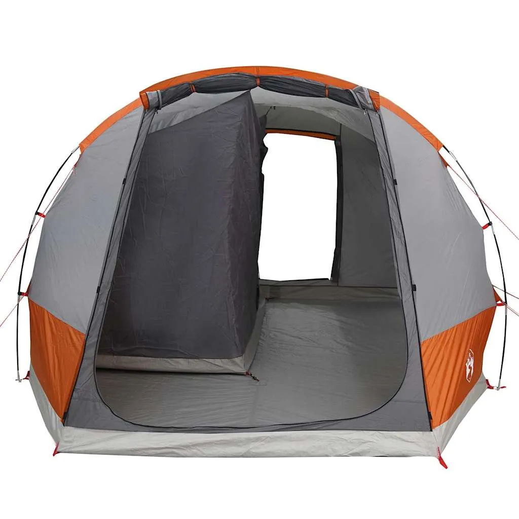 Car Tent 2-Person Grey and Orange Waterproof