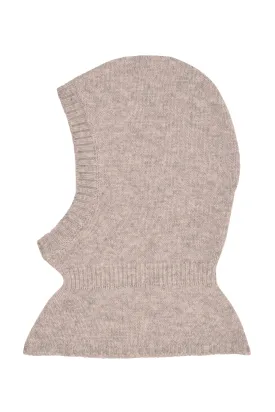CASHMERE BALACLAVA - BEIGE