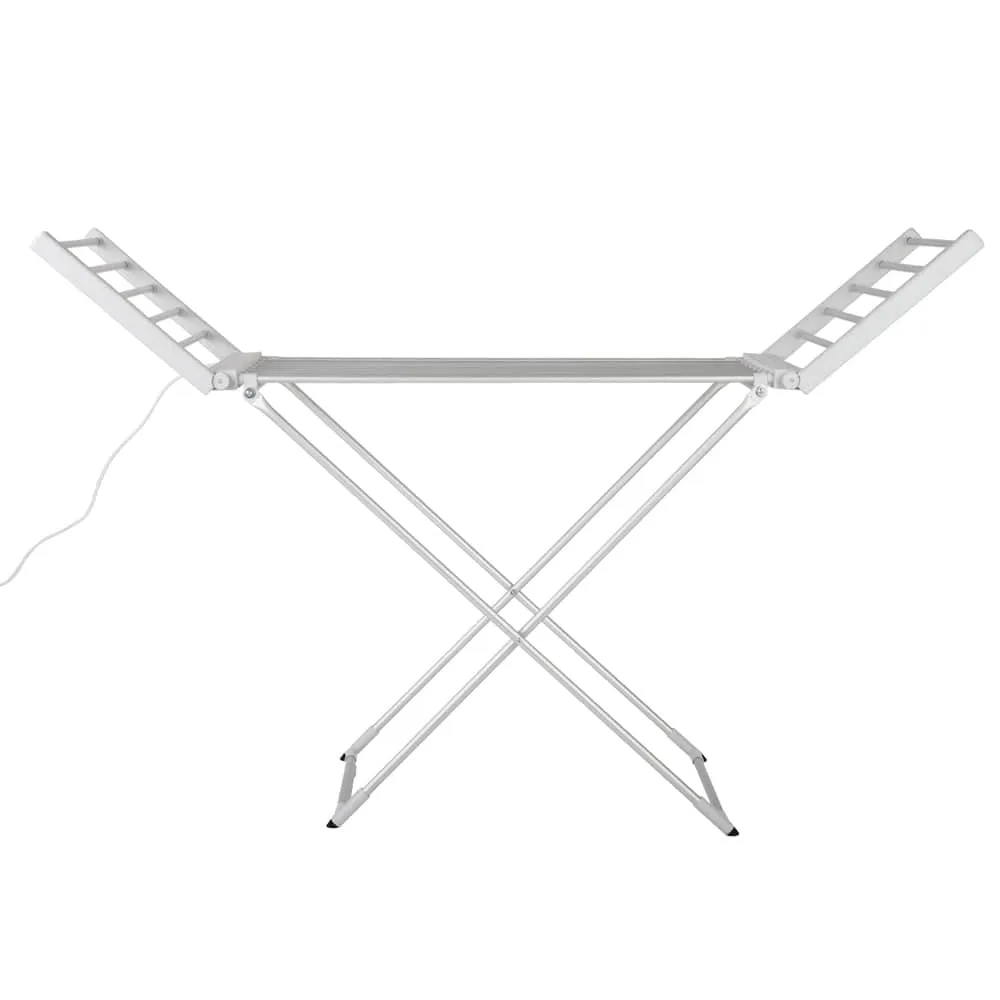 Devanti Electric Heated Towel Rack Clothes Warmer Dryer Freestanding