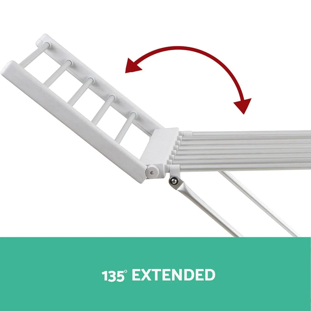 Devanti Electric Heated Towel Rack Clothes Warmer Dryer Freestanding
