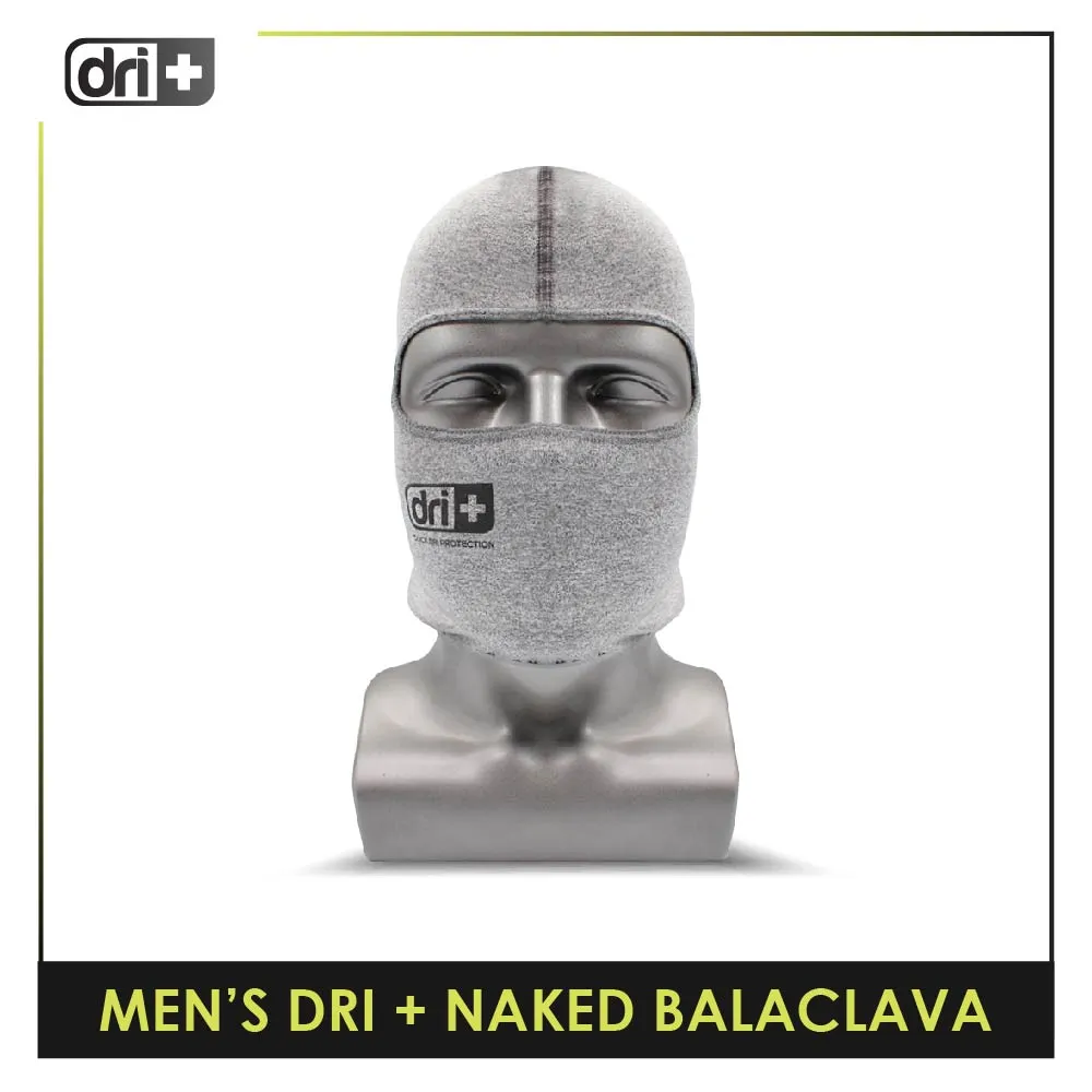 Dri Plus Men's Washable Multi-Functional Moisture Wicking Naked Balaclava 1 piece (free size) DMNBALA2301