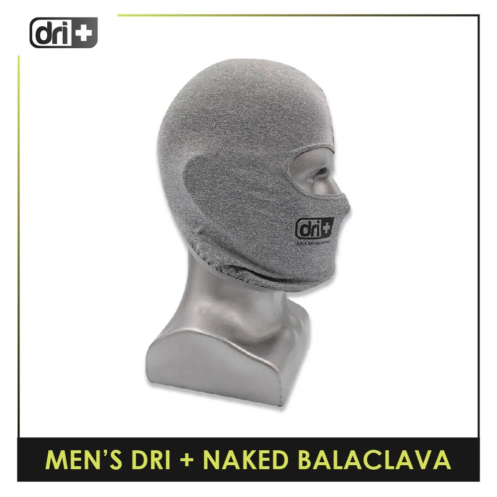 Dri Plus Men's Washable Multi-Functional Moisture Wicking Naked Balaclava 1 piece (free size) DMNBALA2301