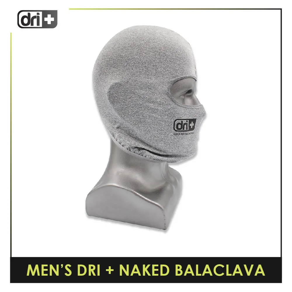 Dri Plus Men's Washable Multi-Functional Moisture Wicking Naked Balaclava 1 piece (free size) DMNBALA2301