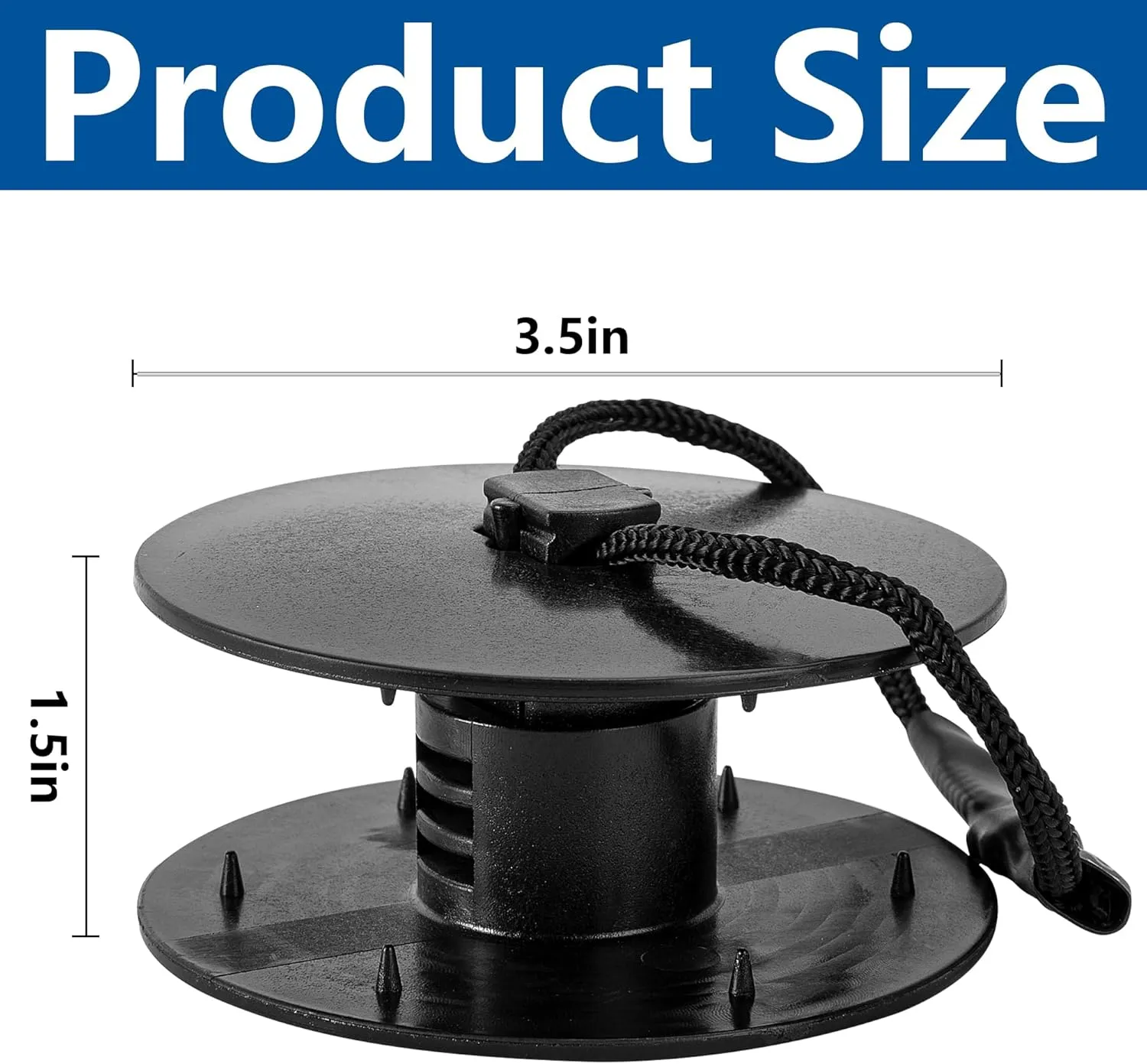 Floating Mat Tether Kit,Floating Water Mat Tether Kits,Portable Floating Mat Grommet Kit,Floating Mats Lilly Pad Accessories for All Foam Water Pads