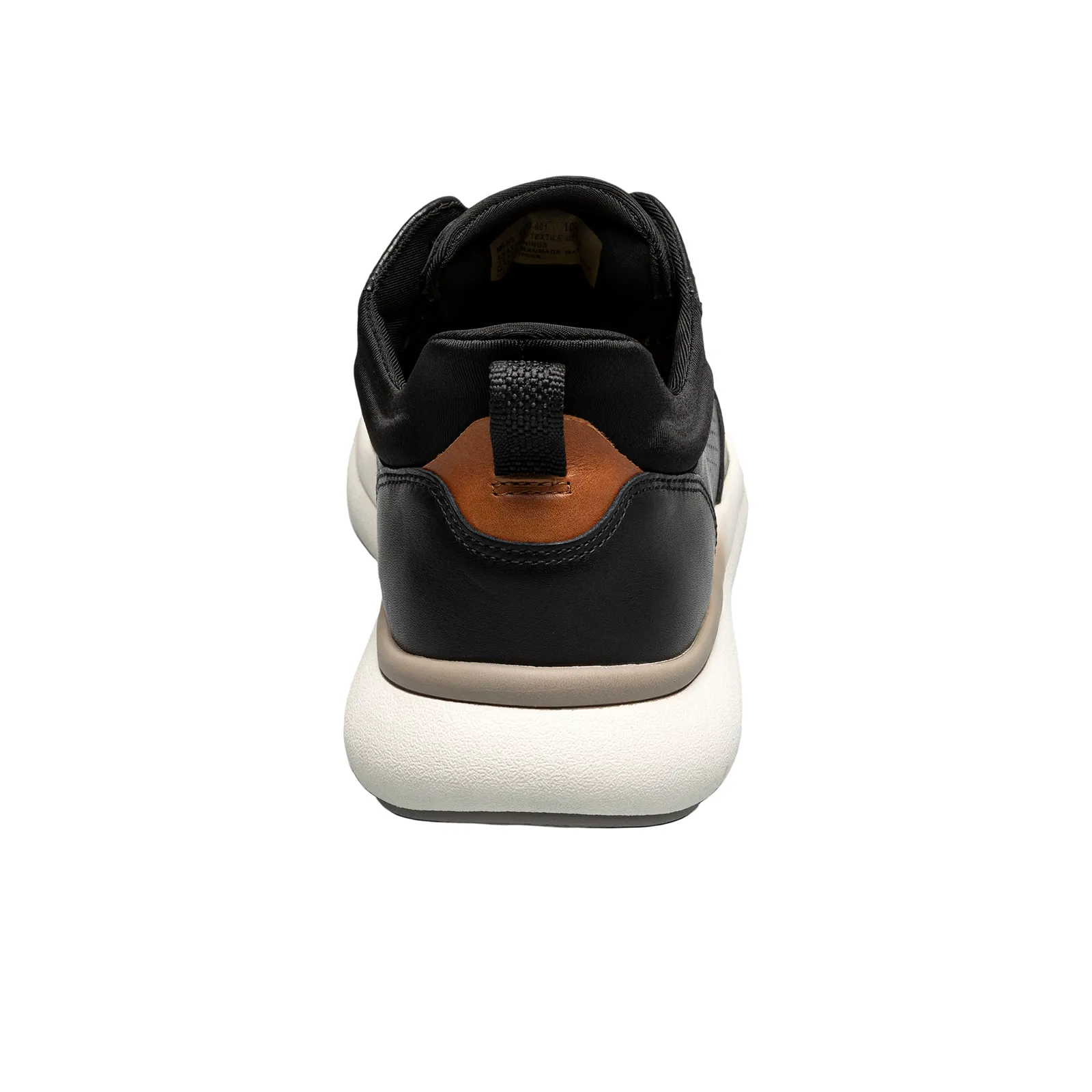 Florsheim Fleet Perf Toe Elastic Lace Sneaker (Men) - Black