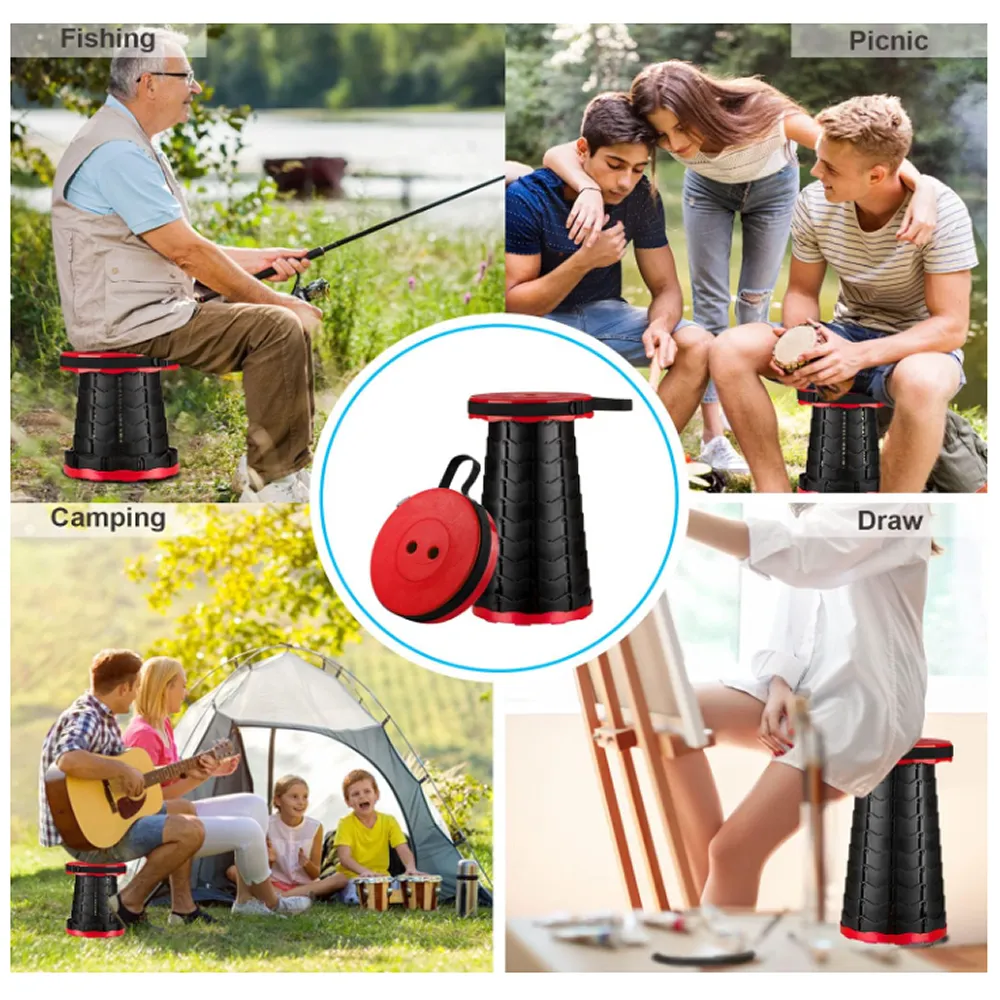 Foldable Telescopic Lightweight Compact Stool M24-16-5