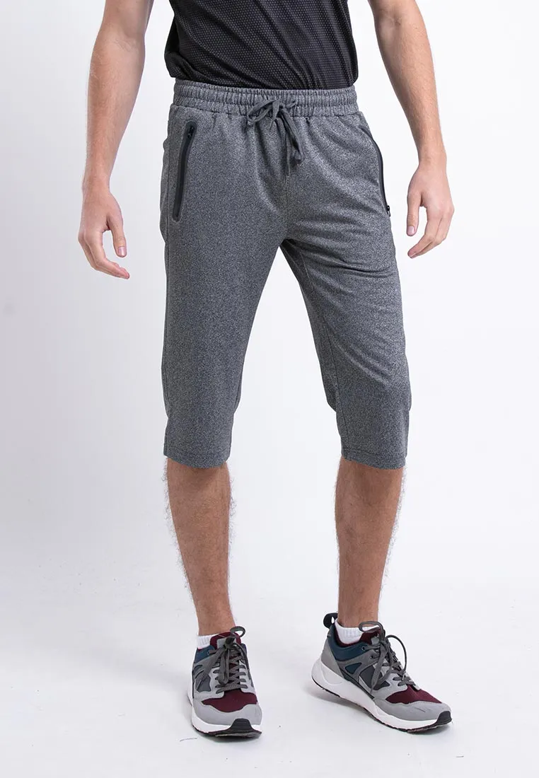 Forest Stretchable Dri Fit 3 Quarter Casual Shorts Men Quick Dry Short Pants Men | Seluar Pendek Lelaki - PL65819