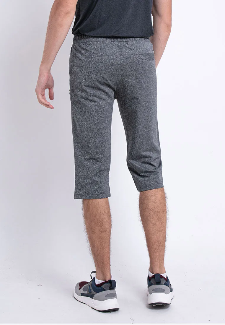 Forest Stretchable Dri Fit 3 Quarter Casual Shorts Men Quick Dry Short Pants Men | Seluar Pendek Lelaki - PL65819