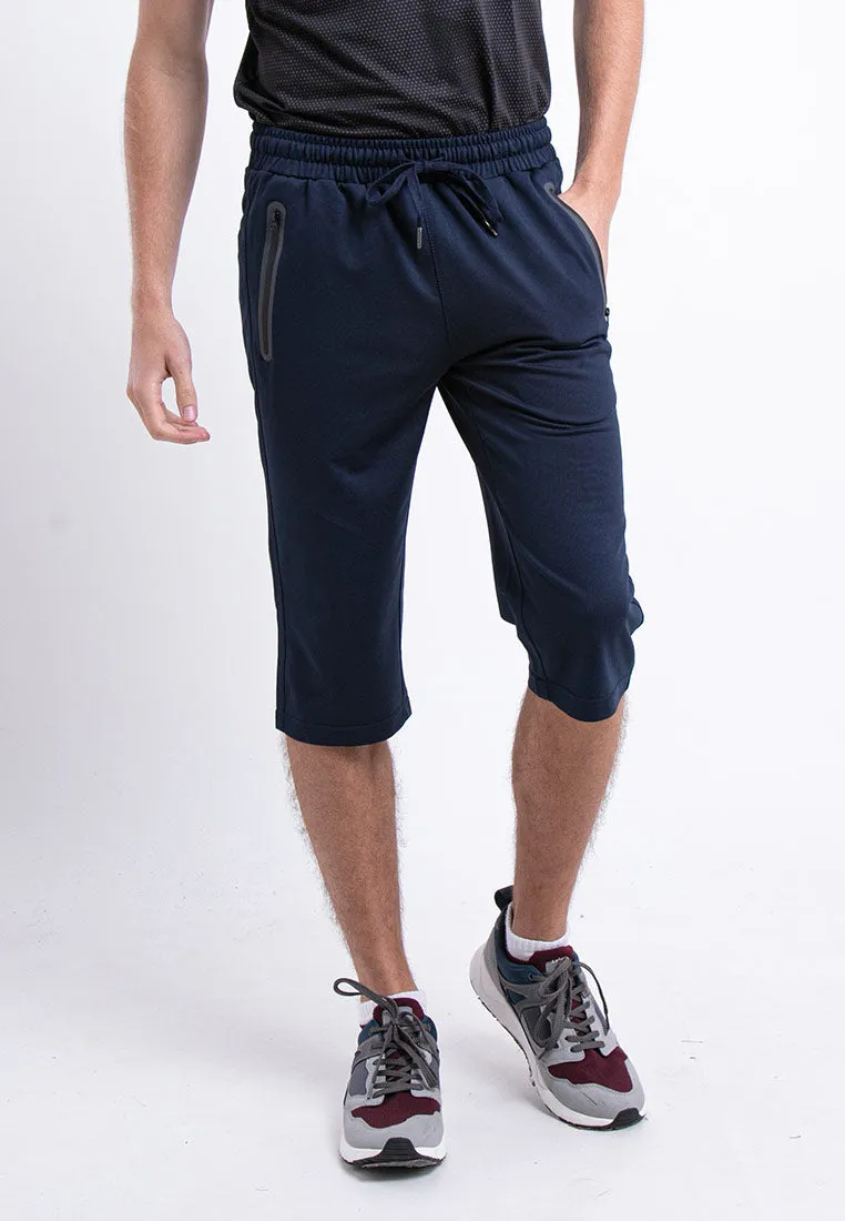 Forest Stretchable Dri Fit 3 Quarter Casual Shorts Men Quick Dry Short Pants Men | Seluar Pendek Lelaki - PL65819