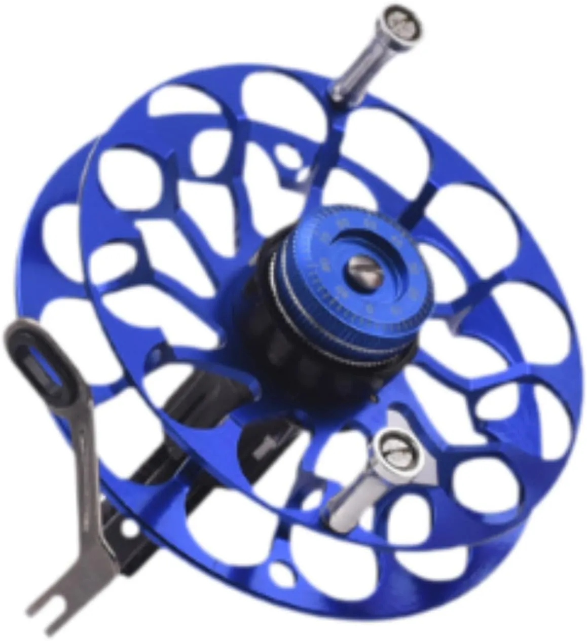 Ice Fishing Reel Front Raft Wheel Multifunction Smooth Winter Fishing Reel Hand Reel