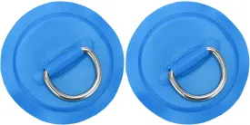 Kayak D Ring Patch, PVC D Ring Pad Kayak Tie Down Fitting D Ring Pad Patch Patch Stand Up Paddleboard for Inflatable Boat Raft Dinghy Canoe Surfboard