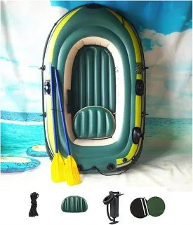 Kayak Double Green Inflatable Kayak Plastic Boat Kayak Fishing Boat Inflatable Boat Outdoor Rubber Boat