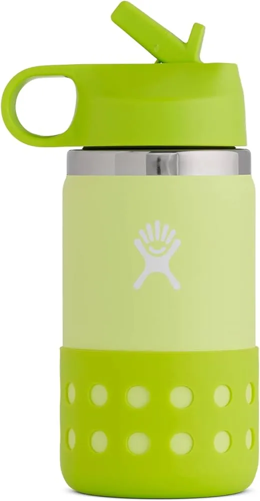 Kids' Wide Mouth Insulated With Straw Lid