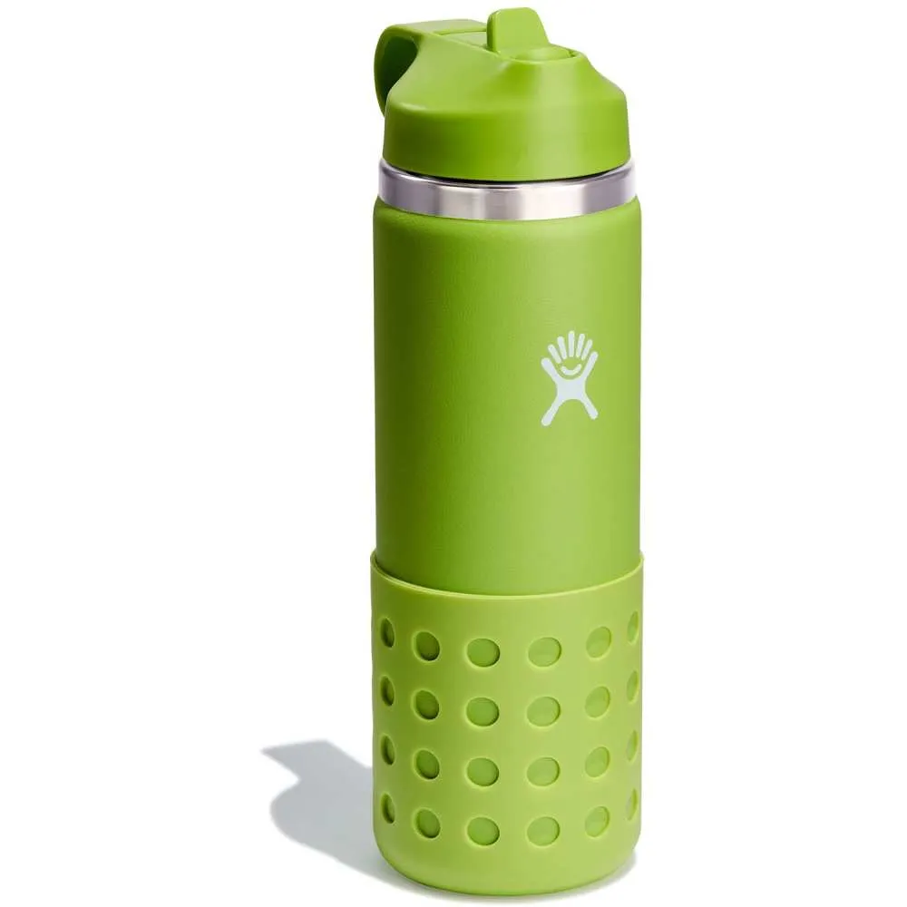 Kids' Wide Mouth Insulated With Straw Lid