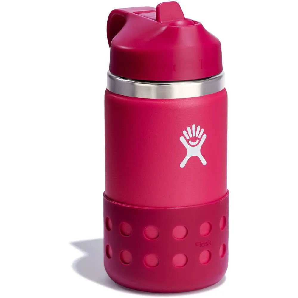 Kids' Wide Mouth Insulated With Straw Lid