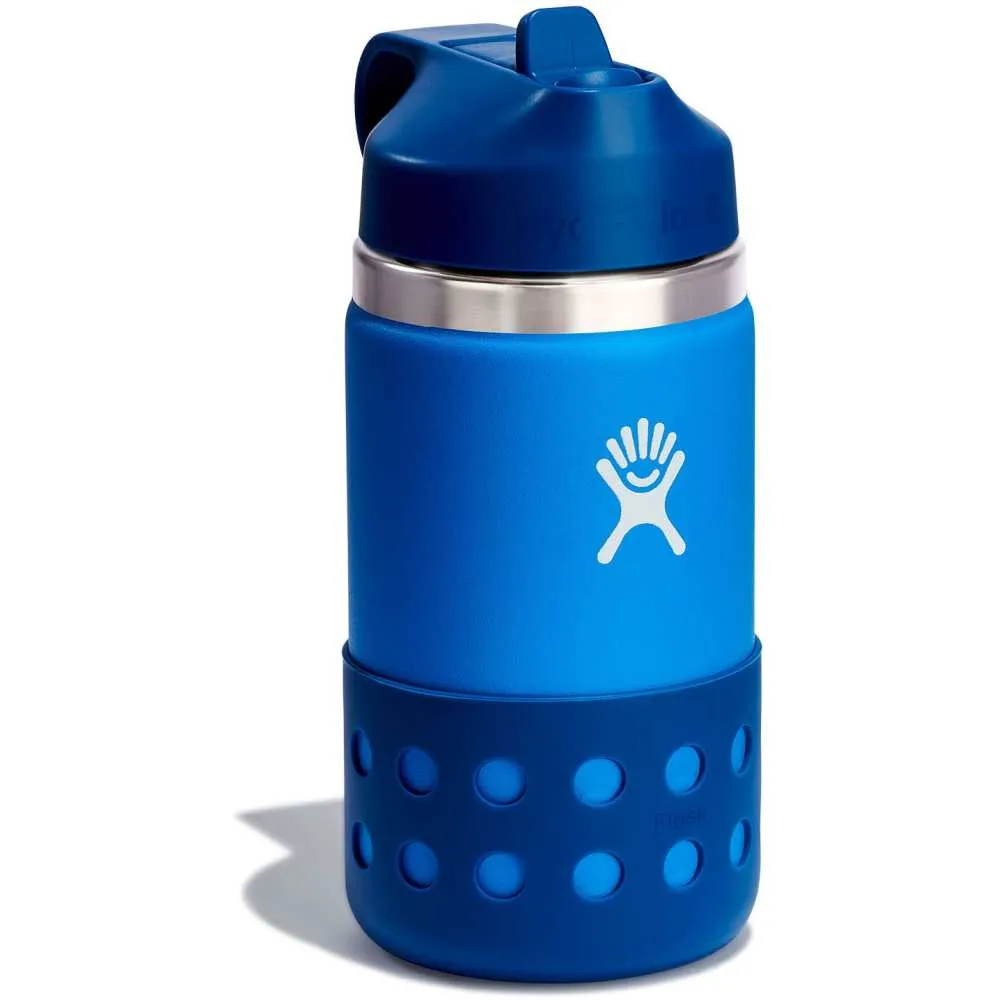 Kids' Wide Mouth Insulated With Straw Lid