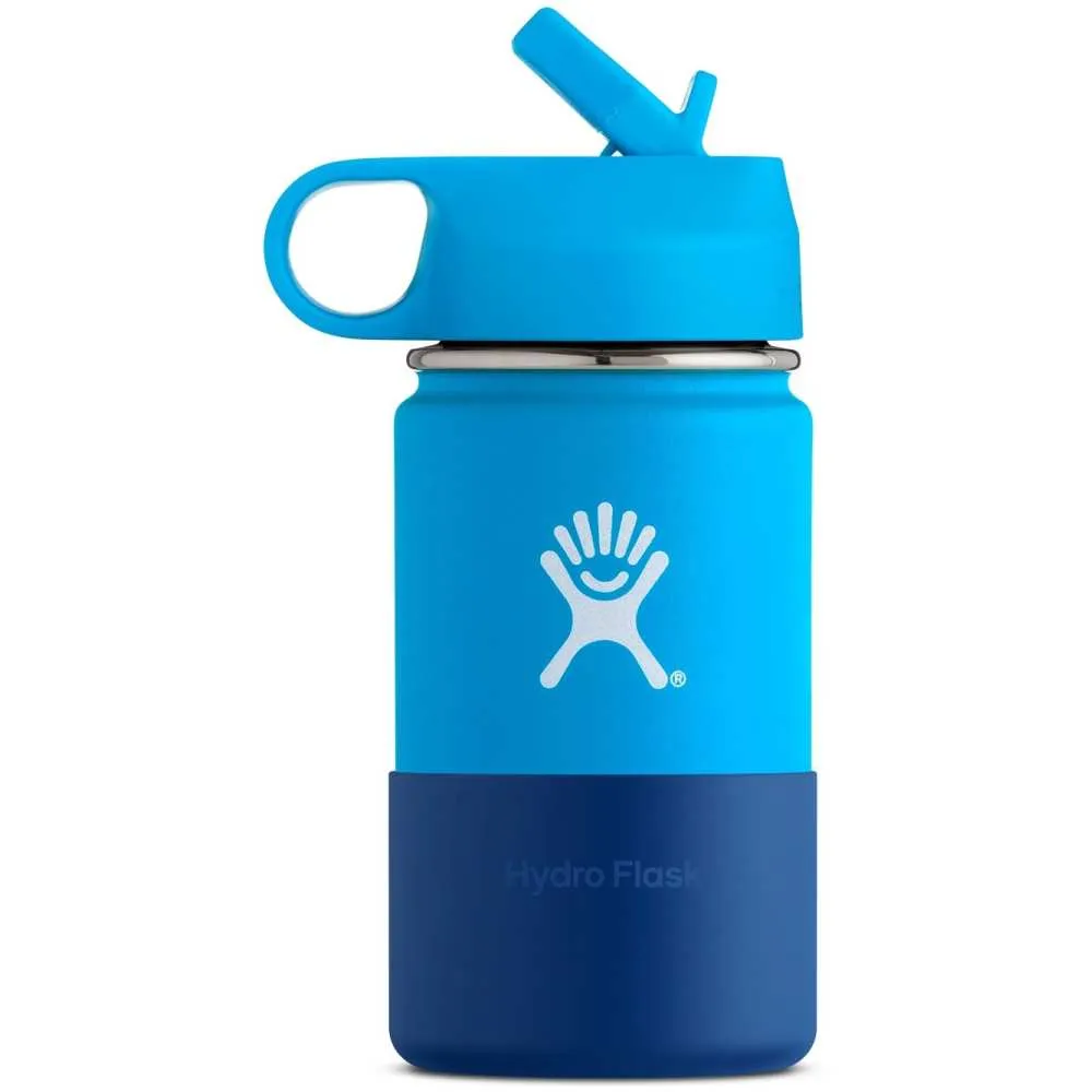 Kids' Wide Mouth Insulated With Straw Lid