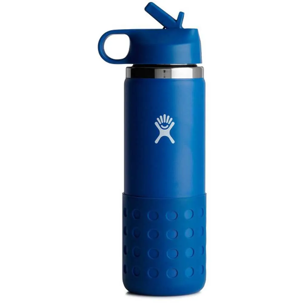 Kids' Wide Mouth Insulated With Straw Lid