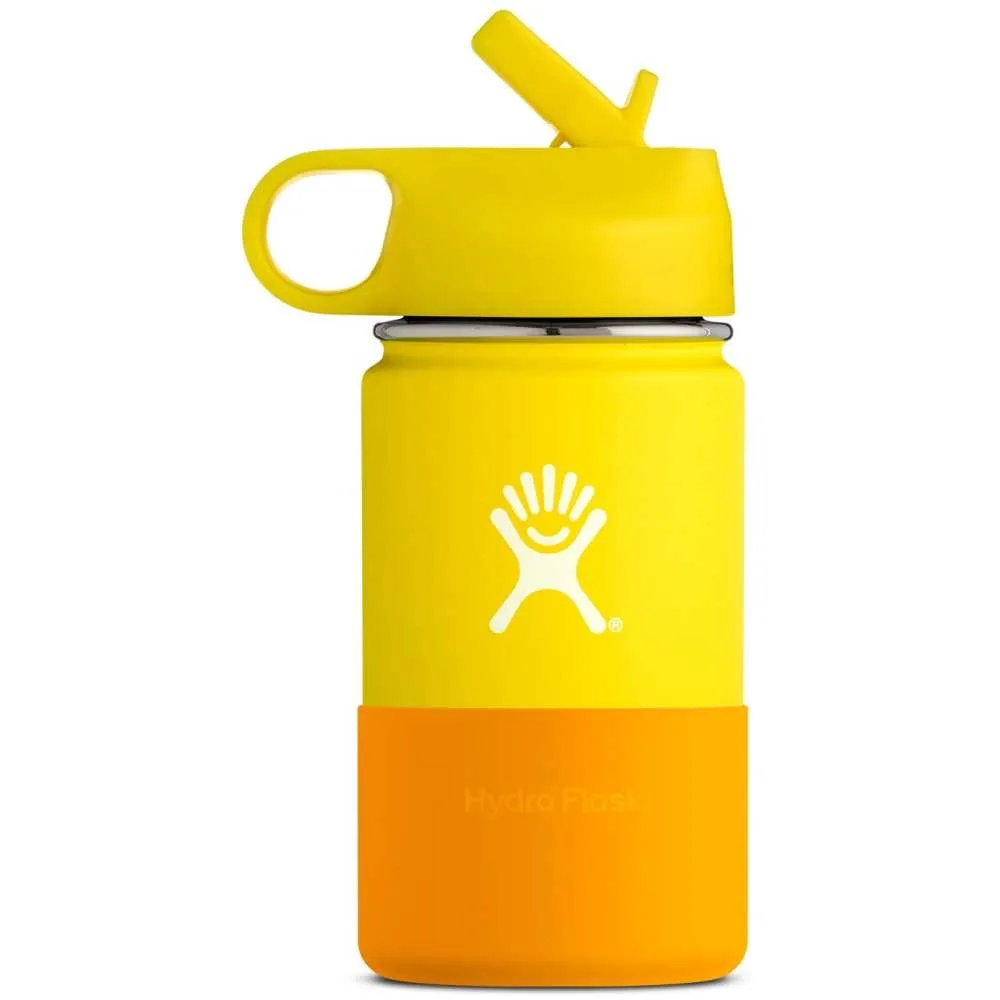 Kids' Wide Mouth Insulated With Straw Lid