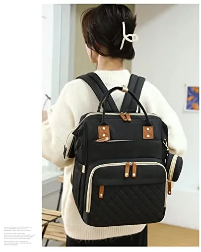Large Capacity 0. Bag/Backpack with Bassinet and charging cable