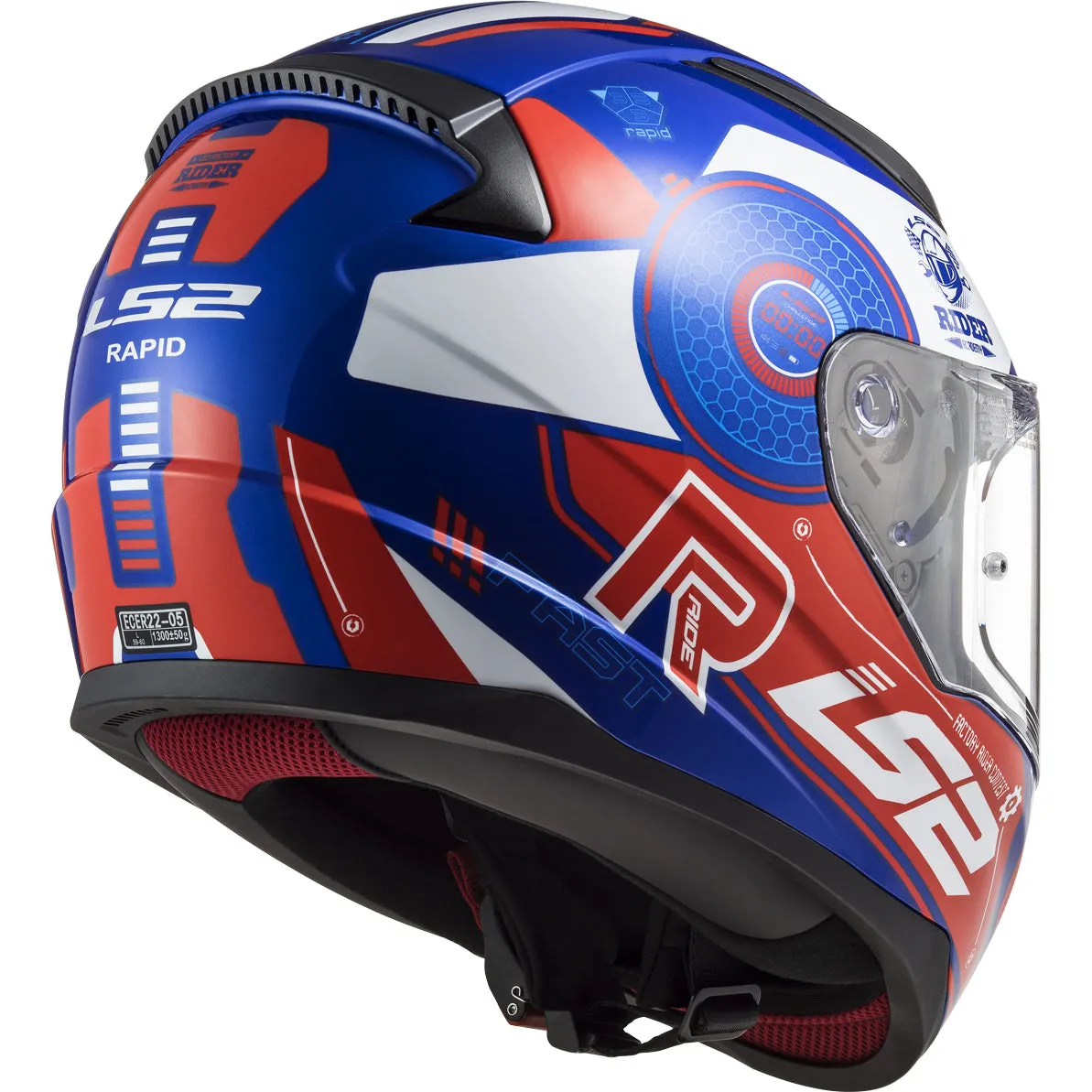 LS2 Helmets Rapid Stratus Motorcycle Full Face Helmet