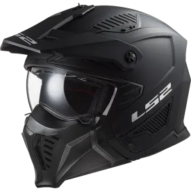 LS2 OF606 Drifter Open Face Helmet Matt Black