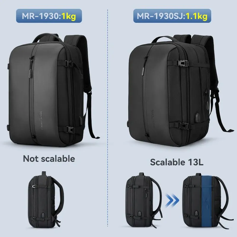 Mochila: Compact High-Capacity, & Smart USB Laptop Backpack
