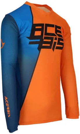 MX J-Track 7 Acerbis Motocross Jersey, orange/blue