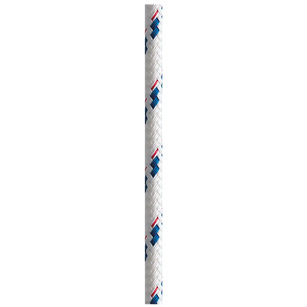 New England Ropes 7/16" Sta-Set Performance Cruising Line - Blue Fleck - 600 [C2113-14-00600]