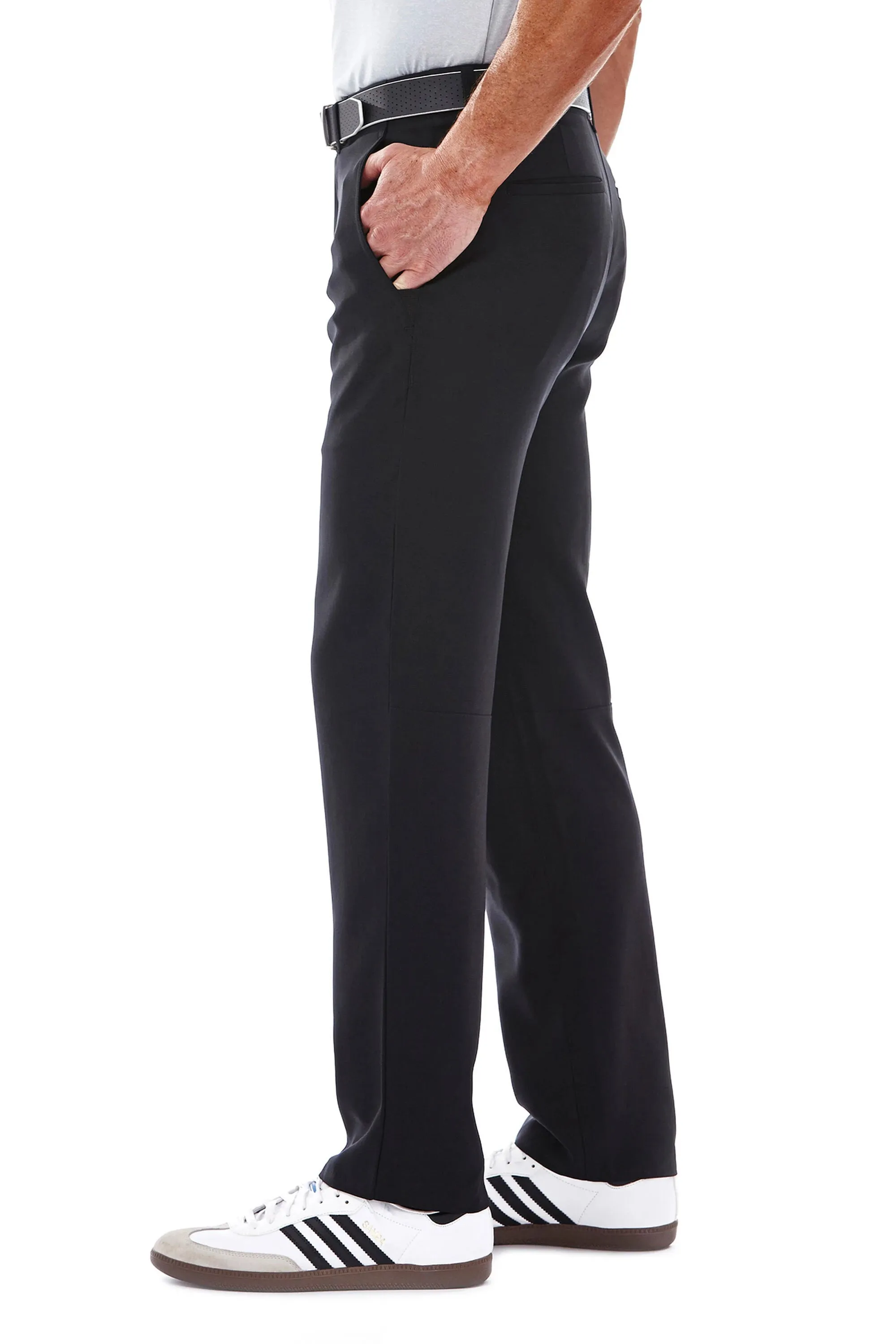 New with tags! Haggar InMotion Active Pant straight fit with superflex waistband! Charcoal Grey Sz 40X32! Retails $65 
