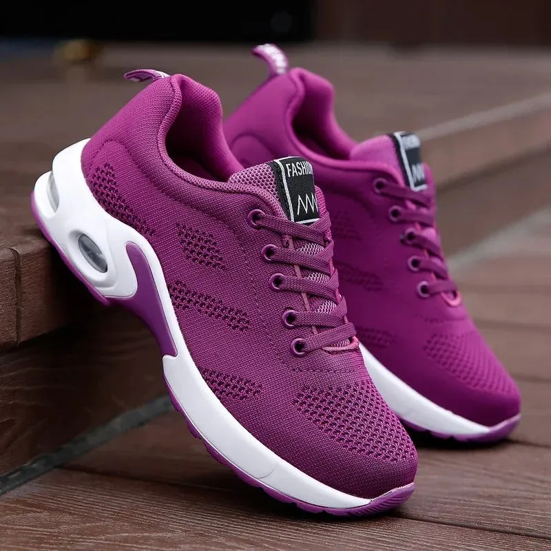 NIAMH | BREATHABLE AIR CUSHION SNEAKERS WITH SOFT SOLE
